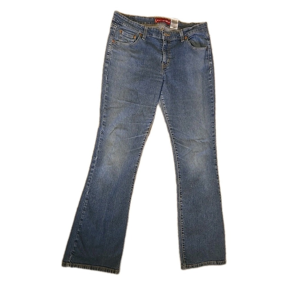 Vtg Levis Jeans 518 Superlow Stretch Denim Size 11 M Junior Low Rise Bootcut 11